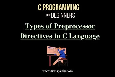 Types of Preprocessor Directives in C Language