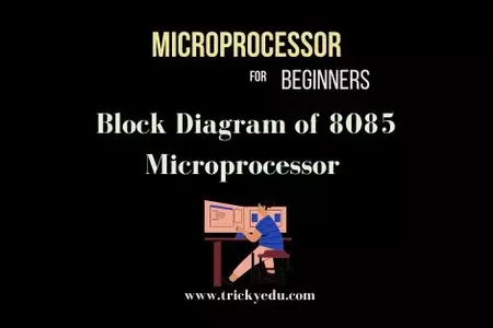 Explain the Functional Block Diagram of Microprocessor 8085