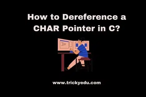 How to dereference a char pointer in C