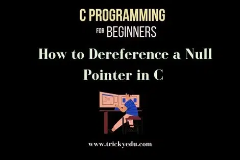 how to avoid dereference a null pointer in C