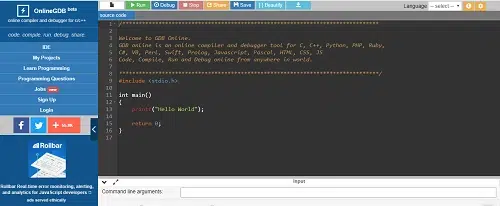 Online C Compiler